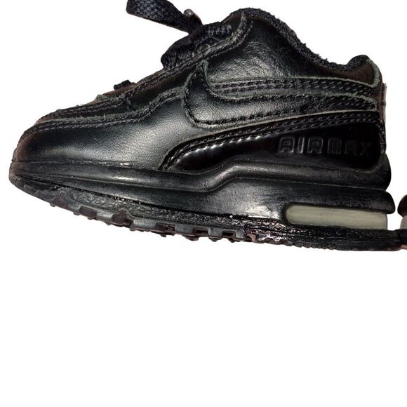 Black Nike airmax size 3c infant - Picture 3 of 6